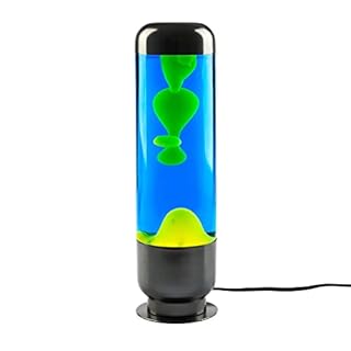 Balvi Lampe Lava Capsule Couleur Bleu/Lima Design Moderne et sophistiqué pour décorer Votre intérieur