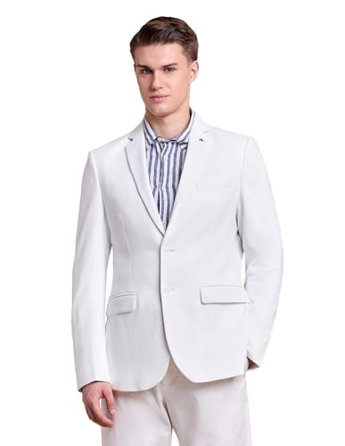 Image of Arrow Knitted Blazer for Men - Slim Fit, Button Closure Casual Blazer for Men
