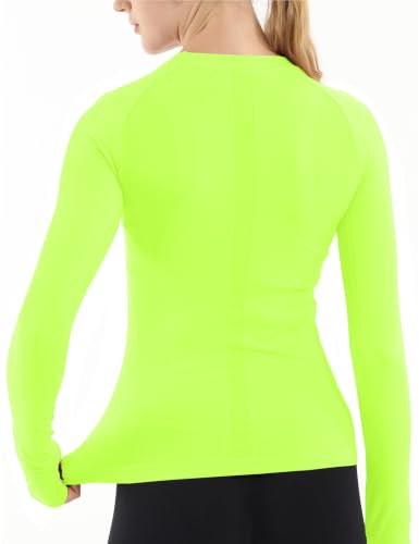 Image of MathCat Seamless Long Sleeve Workout Tops for Women