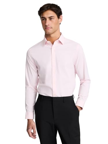 EXPRESS Men's Everyday Performance Dress Shirt – Slim Fit Stretch Button-Up  with Moisture-Wicking, Wrinkle-Resistant Fabric : Clothing, Shoes & Jewelry 