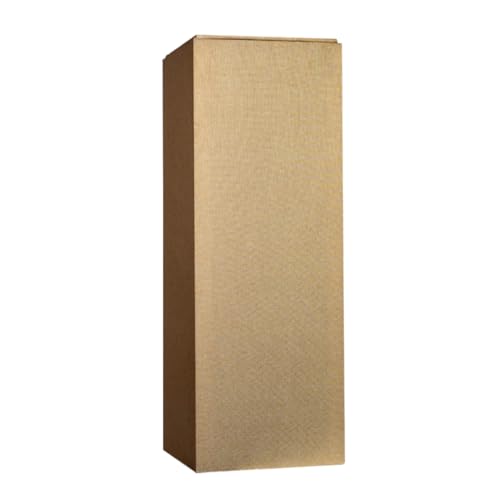 Image of Timber Acoustics Soffit Bass Traps | Premium Low-Frequency Absorption for Balanced & Clear Audio | Acoustic Room Treatment | Soundproof Corner Panels (Beige, 6ft x 12in)