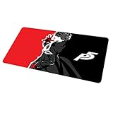 Persona 5 Japanese Mouse Pad Anime Gaming Mouse Mat with Stitched Edges and Non-Slip Rubber 31.5 x 12 Inches