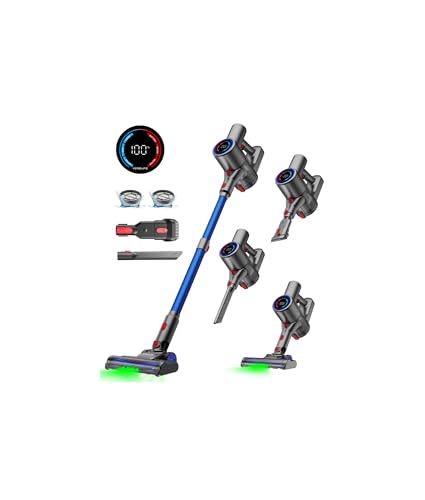 VersLife Z8 Cordless Vacuum Cleaner, 40kPa/500W...
