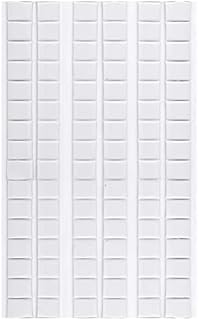 96 Pcs Adhesive Poster Tack Putty, Removable Sticky Poster Putty Non-Toxic Reusable Wall Safe Tack Mounting Putty for Walls Hanging Pictures, Photo, Cleaning, Nail (White)
