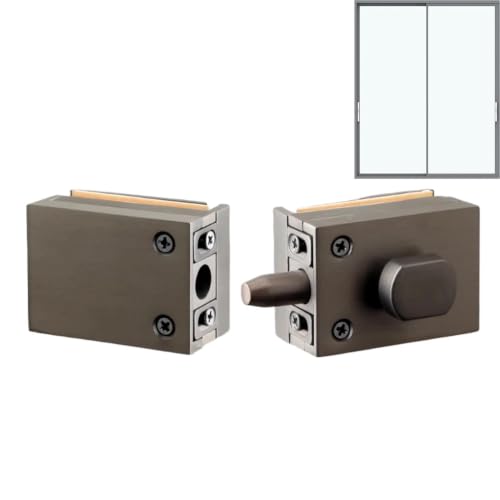 Serrure pour porte de douche auto-adhésive de bureau et magasin - 7