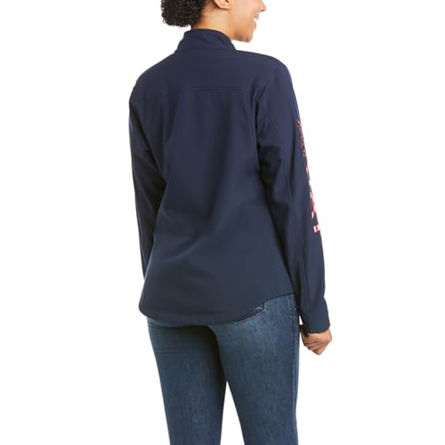 Ariat Women's New Team Softshell Jacket – Wind and Water Resistant Jacket