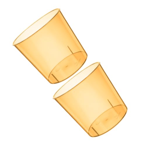 Caneca de basura compacta rectangular naranja KICHOUSE