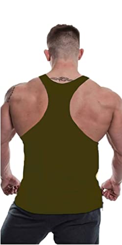 Image of LOTHRIC Micro Polyester Raw Gear Gym Regular Fit Vest| High Moisture Absorbing Men's Innerwear Vests