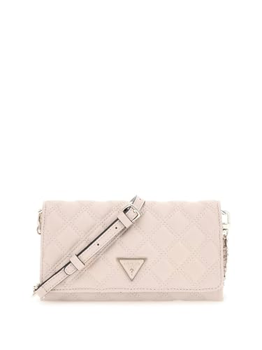 GUESS Giully Mini Xbody Flap Organizer Light Beige