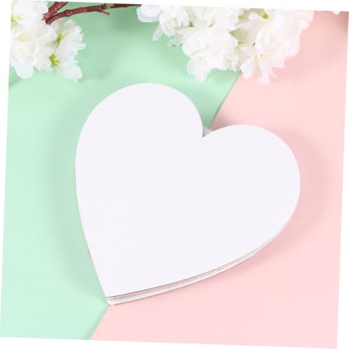 Tablero para pintar óleo y acrílico en forma de corazón con lienzo de algodón de pintor 6