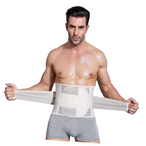 Garneck Men Woman Slimming Trimmer Waistband for Exercise Waist Belt Corset Waist Trainer Body Wrap to Burn Calories Tone Abdomen