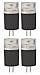 4 Qty. Halco JC20/2WW/LED2 81108 2.3W 3000K G4 IP65 PROLED