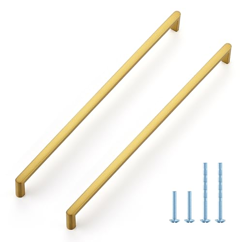 JOY DECOR Gold Cabinet Pulls Cabinet Handles, 12-3/5 Inch, 10 Pack
