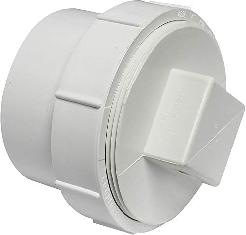 Image of Canplas 414274BC PVC Sew 4 Cleanout with Plug (Pack of 2)