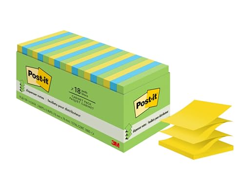Post-it Pop-up Notes, 18 Sticky Note Pads...