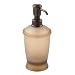 InterDesign Franklin Bath Collection, Soap Pump, Sand Frosted