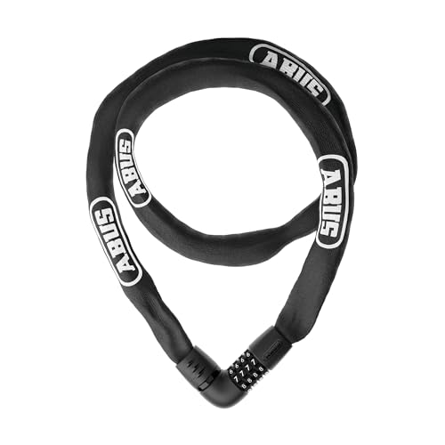 Opiniones de Tresor al mejor precio. 44 ABUS Tresor 6807C - Candado de combinación con perno de 360°, cadena de acero de 7 mm de grosor, código de 4 dígitos, candado para bicicleta con nivel de seguridad 7, longitud...