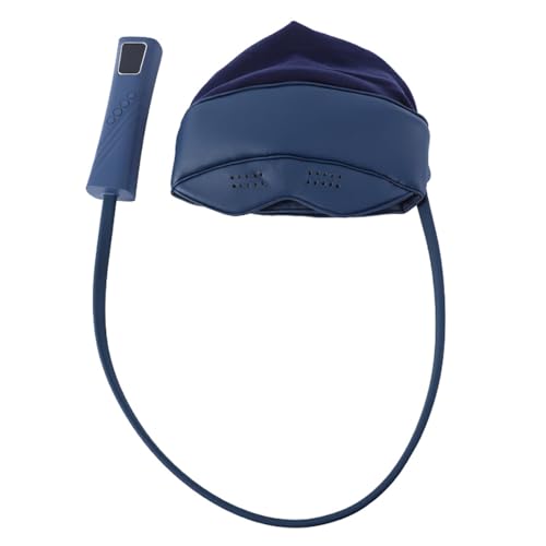 Casque de massage pression d'air tête et yeux rechargeable avec option décompression