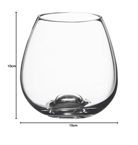 Dartington Crystal TU3025/3PK - Stemless Crystal Tumblers - Set of 3 x 440ml
