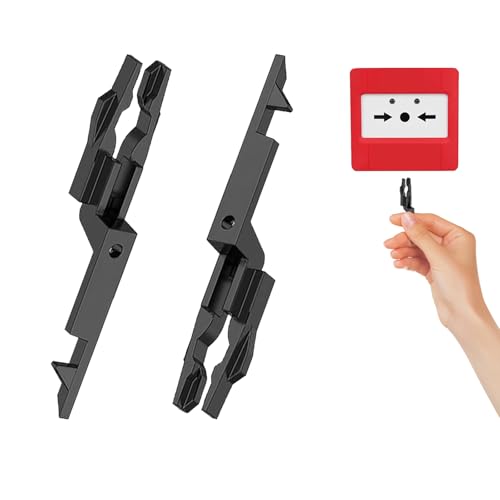 Fire Alarm Call Point Test Key 2 Pcs Fire Alarm Test Key Compatible for KAC Fulleon Gent Apollo Menvier Fike STI CQR