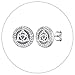 S925 Sterling Silver Celtic Knot Stud Earrings for Men Women Irish Jewelry High Polish Comfort Fit Fashion Look