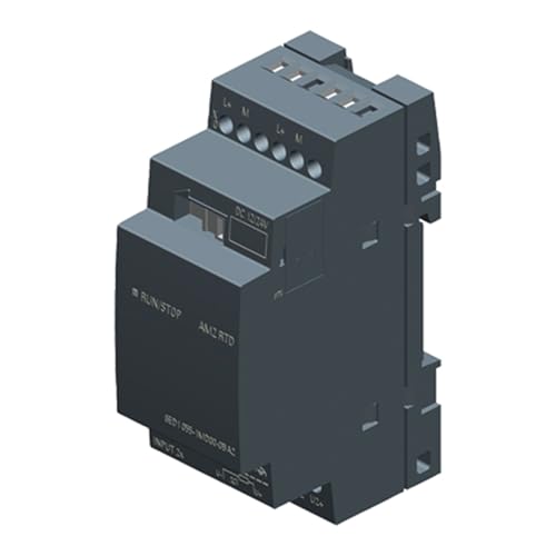 TJGOPKUJ Industrial PLC RTD 6ED1055-1MD00-0BA2 Expansion Module 12/24V DC Pt100/1000 Sensor Input Logo! Compatible AM2 RTD Unit