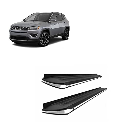 Estribos Running Boards de Aluminio Black Horse