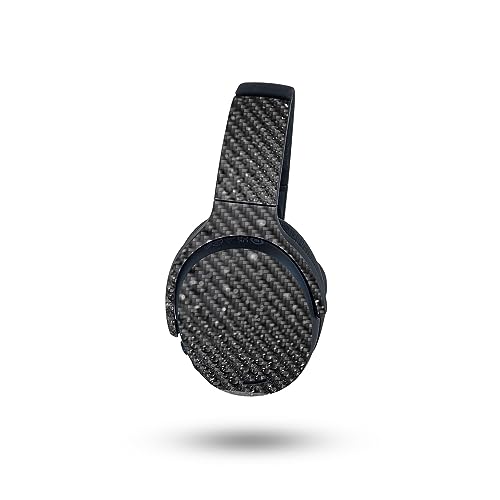 Image of MightySkins Carbon Fiber Skin Compatible with Skullcandy Crusher ANC 2 - Dewdrop | Protective, Durable Textured Carbon Fiber Finish | Easy to Apply, Remove, and Change Styles