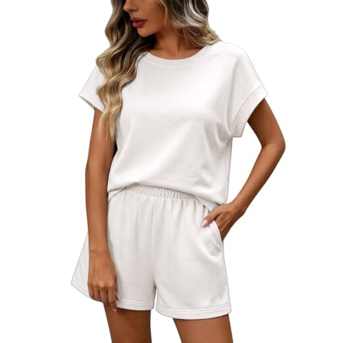 Conjunto de camisa de playa holgado y conjunto de 2 piezas casual