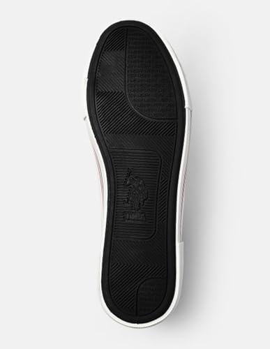 Image of U.S. POLO ASSN. Mens VLAIR Black Mid Top Sneakers-(UK7)(US8)(2FD24544Z01)