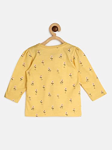 Image of miniklub Multicoloured Floral Print Organic Cotton Top