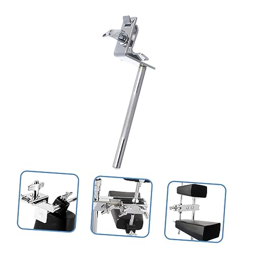 Soporte Abrazadera de Extensión para Cowbell de Bombo Totority, para Cowbell, Bloque de Jam y Instrumentos de Percusión, Material de Alta Dureza, Fácil de Instalar, Hardware Versátil para Batería miniatura 2