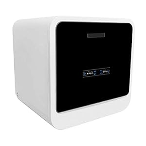 Tafelmodel Vaatwasser Vrijstaand Met 6 Couverts – Huishoudelijke Automatische Vaatwasser Aanraakbediening, Hogedrukreiniging En Desinfectie Op Hoge Temperatuur praktisch