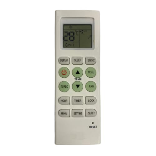 Image of Upix AC Remote No. 36B (No Backlight), Compatible /Replacement for Llyod AC Remote Control (Exactly Same Remote Will Only Work)