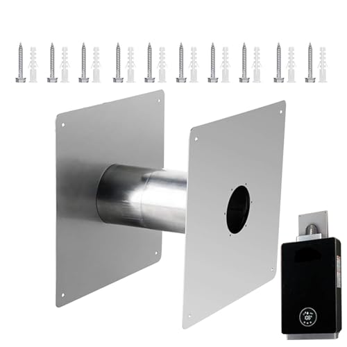 Dé à coudre à double paroi en acier inoxydable pour évacuation murale - 2