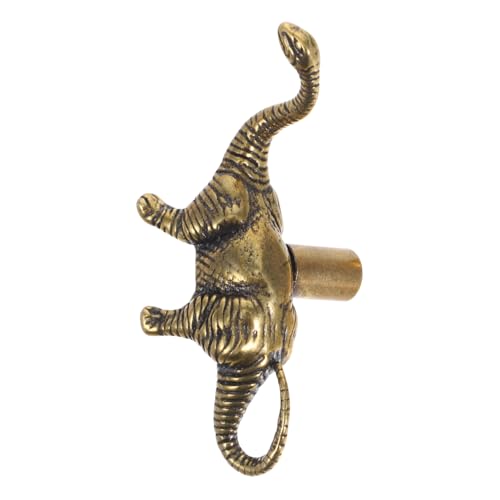 Veemoon Elegant Dinosaur Pull Handles Brass Drawer Knobs Boys and Girls' Decor Smooth Surface Easy Installation Furniture Hardware
