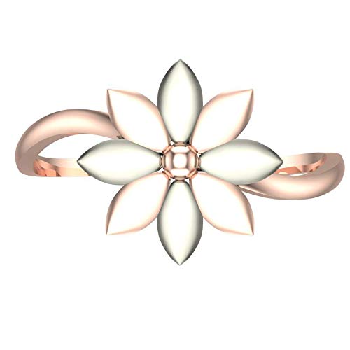Image of DISHIS 14K Yellow /White /Rose Gold Ring for Women