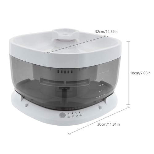Fuente de agua recargable inalámbrica para gatos miniatura 2