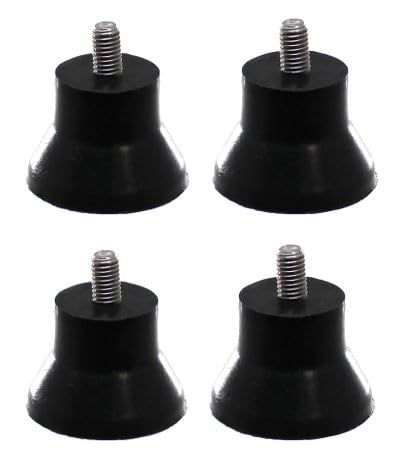 Foot, 4 Pack 8MM Thread, Fitting Berkel Slicers 827A, 829A Replaces 01-40829E-00093, 01-400827-00093
