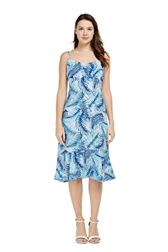 Image of Hawaii Hangover Family Matching Hawaiian Clothes, Simply Blue Leaves | Family matching Hawaiian outfits, Simply Blue Leaves, lightweight rayon, machine washable, tropical leaf print, luaus