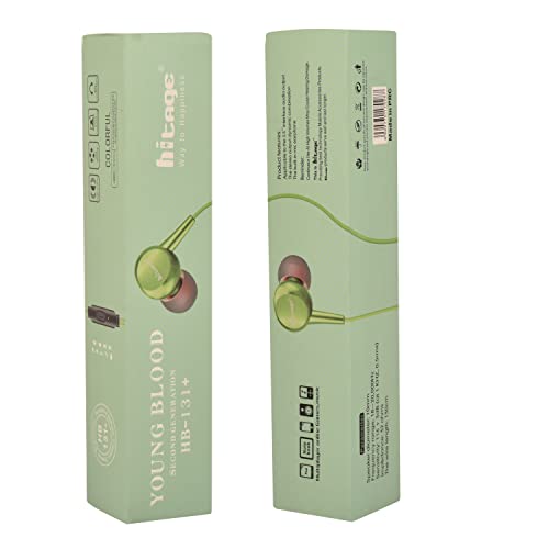 Image of Hitage HB-131+ Super Extra Bass Earphones with mic Wired Headset