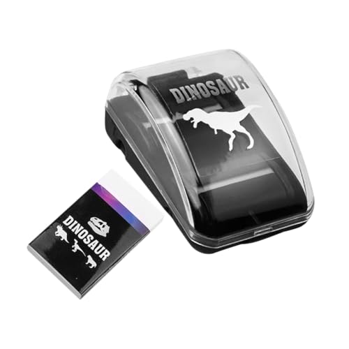 LIOOBO コンパクト消しカス入れ 携帯用ミニ卓上クリーナー ソフトローラー搭載 消し削りくず収器 学校 オフィス用再利用可能