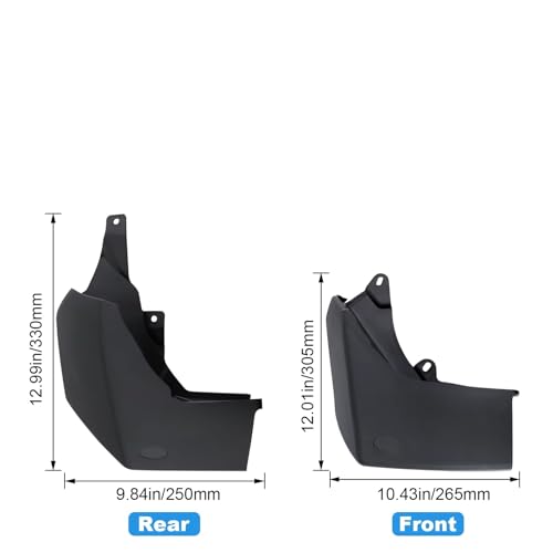 Guardabarros estilo original con correa de remolque para Land Rover Discovery 4 3