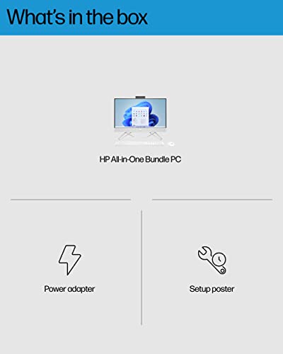 Hp All-In-One Pc, 23.8" Fhd Micro-Edge Touchscreen Display, Amd Ryzen 5 Processor, Amd Radeon Graphics, 12 Gb Ram, 512 Gb Ssd, Windows 11 Home Os, Wi-Fi (24-Cb1142, 2022) #TOP7