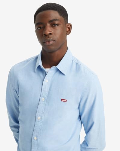 Levi's Men's Long-Sleeve Battery Housemark Slim Shirt - Image 4