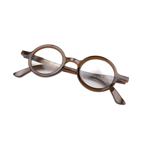LONDON MOLE® Moley reading glasses | Cool round shaped readers | Men’s Women’s Unisex | Spring hinges