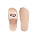 Lacoste Women's Serve Slide, Peach Croc, 8