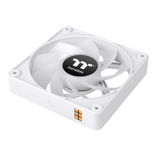Image of Thermaltake CT120 EX ARGB Reverse PC Cooling Fan White (3-Fan Pack), Magnetic Connection, 5V Motherboard Sync, 16.8 Million Colors 9 Addressable LEDs, 120 mm Case /Radiator Fan, CL-F194-PL12SW-A