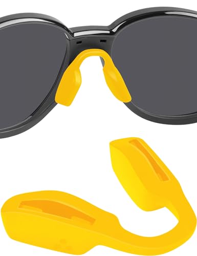 Image of BLAZERBUCK Replacement Nose Pads Nose Piece for Oakley Activate OX8173 Eyeglass - Low Bridge Yellow
