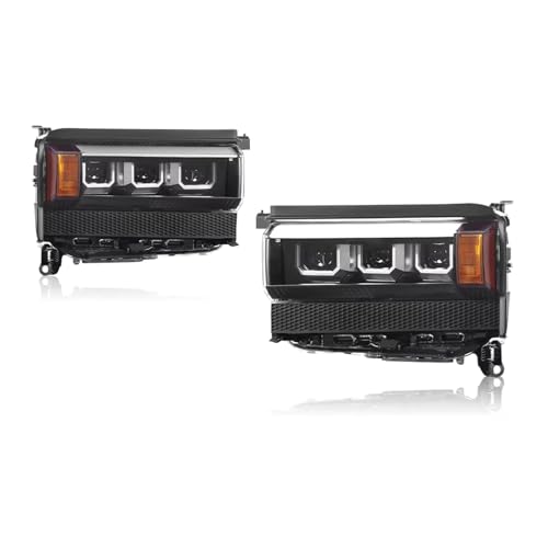 �����ԗp�w�b�h���C�g Compatible With Prado For LC250 2024 2025 �Ή� 2�� �w�b�h���C�g �J�[�X�^�C�����O DRL �t�����g���C�g�A�Z���u��